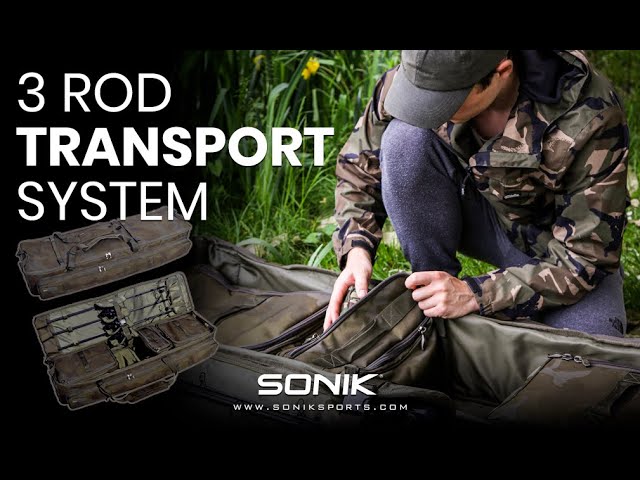 Sonik Rod Transporter  An all in one range of luggage! 