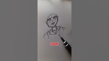 How to draw Level one anime girl Tutorial ✏️ #foryou #drawing #art #shorts #easydrawing #tutorial