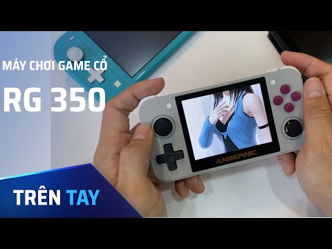 Máy chơi game cổ RG 350, chơi hàng nghìn game từ NES tới PS1