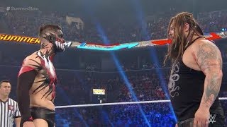 Finn Balor (Demon King) VS Bray Wyatt Summerslam 2017 Highlights