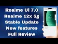 Realme ui 7.0, realme 12x 5g Stable Update New full review #realmeui7 #shorts_ 