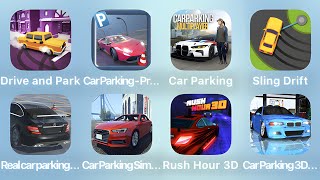 Drive and Park, Car Parking Pro, Car Parking, Sling Drift and More Car Games iPad Gameplay