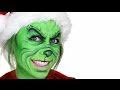 The Grinch Christmas Makeup Tutorial