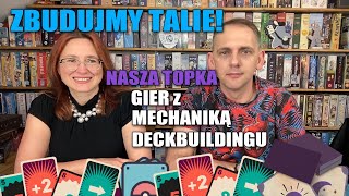 Top gier z mechaniką deckbuildingu || Planszowe wieści z kraju i ze świata || #146 Live PN