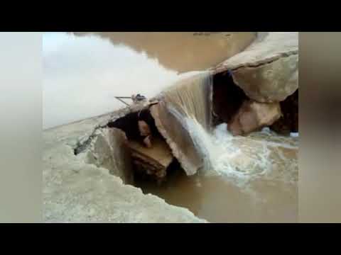 هدر مياه الأمطار بجبل بني سيدال والسدود التلية في انتظار الإصلاخ