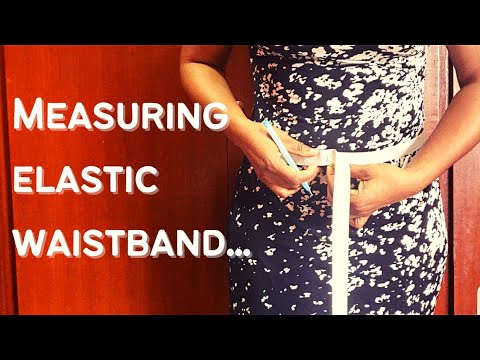 Easiest way to measure elastic...