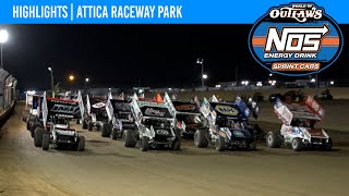 World of Outlaws NOS Energy Drink Sprint Cars Attica Raceway Park, May 20, 2022 | HIGHLIGHTS