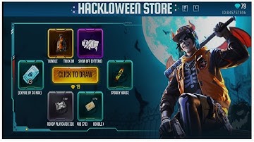 NEW HACKLLOWEEN STORE EVENT FREEFIRE||FREEFIRE HACKLLOWEEN STORE EVENT|FREEFIRE NEW EVENTS|SK GAMING