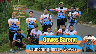 Gowes Bareng PGA  ||  Launching Jersey Gowes Edisi ke-2 || Rute Agro Park Klumpit