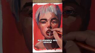 Here's Why Gouache Beats Acrylic Every Time! #shorts screenshot 5