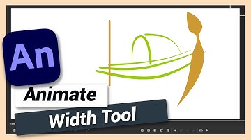 Width tool (Change Line Thickness) | Adobe Animate CC Tutorial