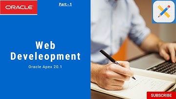 Oracle APEX Tutorial -1  (Create Table For the web development)