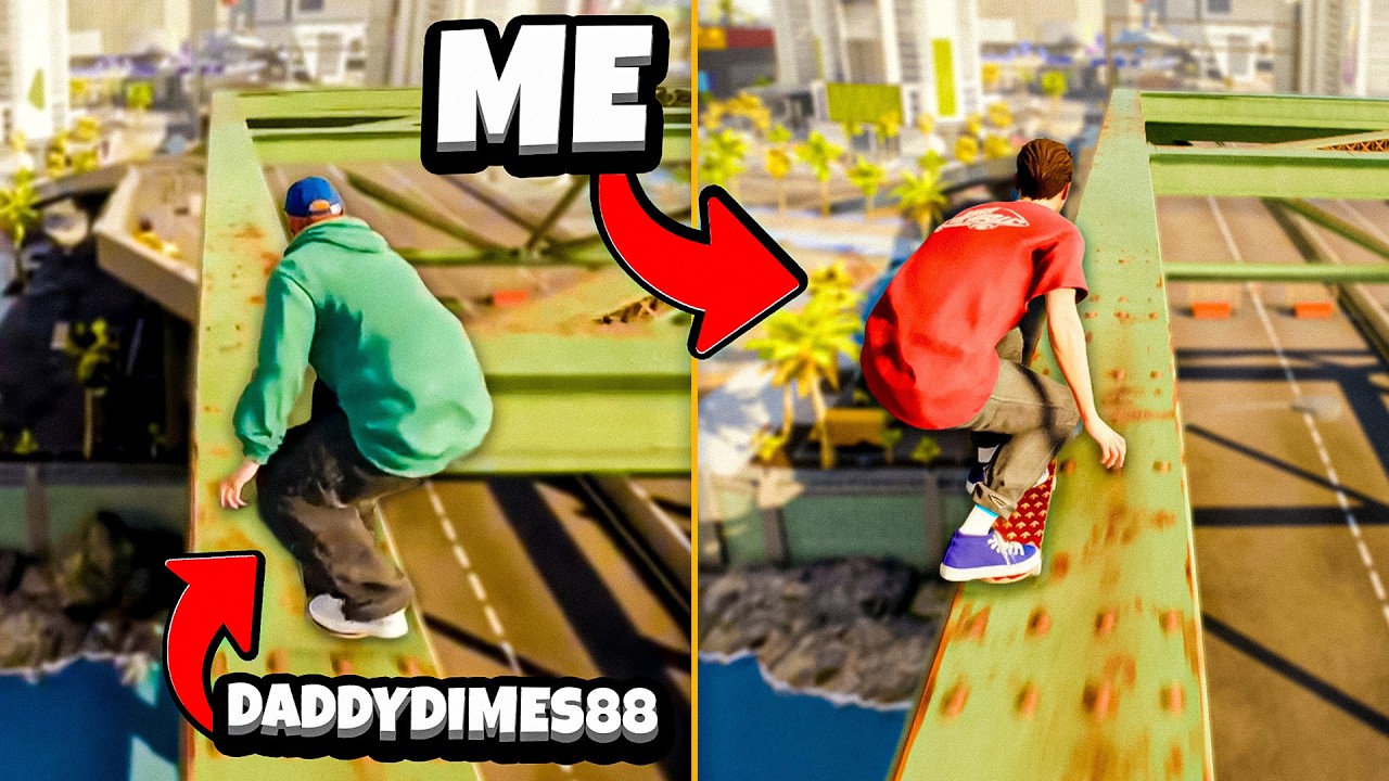 Я воссоздал ваши самые чистые клипы со скейтбординга.