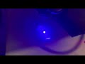 Neje 20w laser light problem