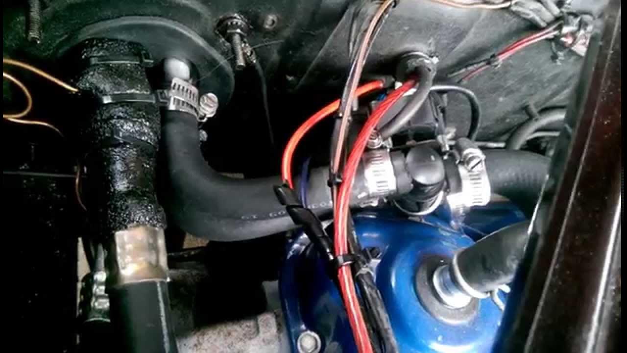65 Mustang Old Air Heater Hose Routing YouTube