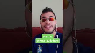 How to sound COOL in BRAZILIAN PORTUGUESE #shorts