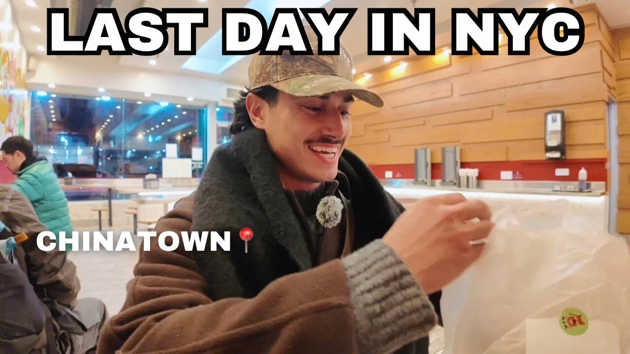 FINAL vlog // NYC food reviews + first live BROADWAY show