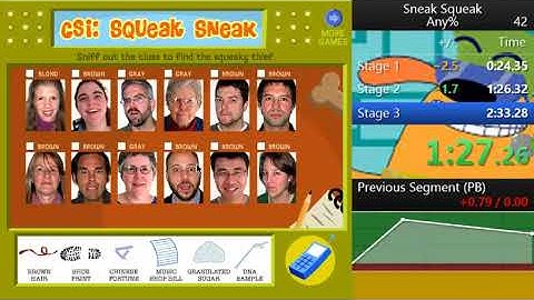 Ruff Ruffman - Sneak Squeak Any% Speedrun WR 2:30.67