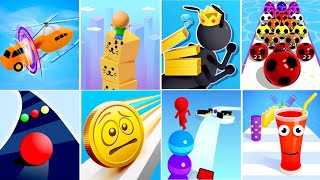 Stack Rider,Juice Run,Color Road,Coin Rush,Tiny Run,Shape-shifting Gameplay Net Worth