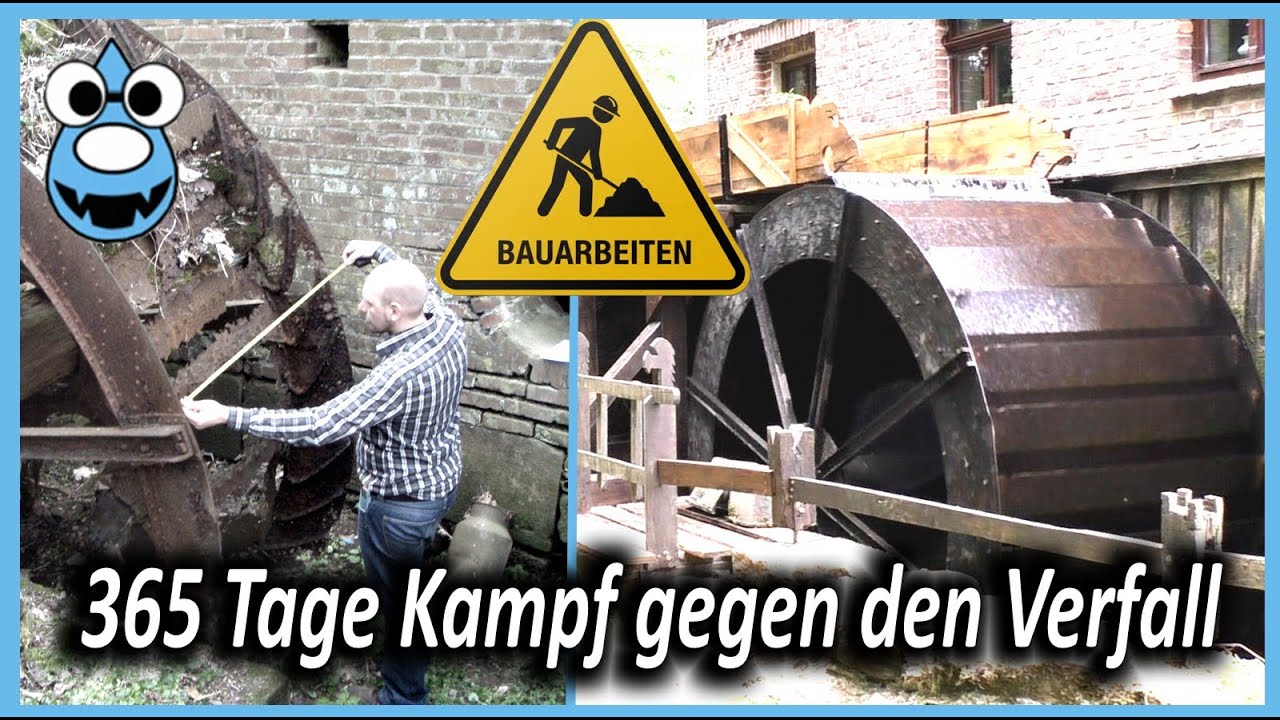 365 Tage Kampf gegen den Verfall! 🚜🏗️Verwandlung der Mühlenruine