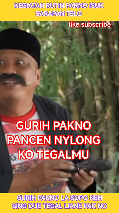 KEGIATAN RUTIN GENDUT ISUK YO MALING TEKO PAK NO