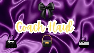 COACH HAUL 2025 | New Bags, Wallets & Accessories! 👜 #CoachHaul