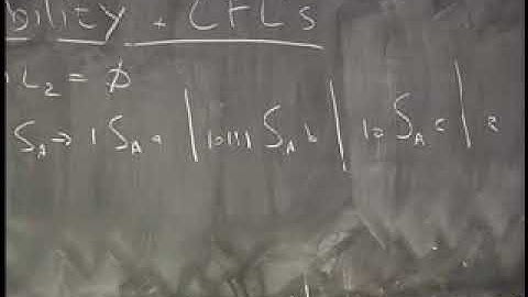 Theory of Computation Video 10 : Undecidability and CFLs