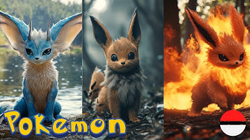 I Created REALISTIC Eevee Evolutions with AI and Here