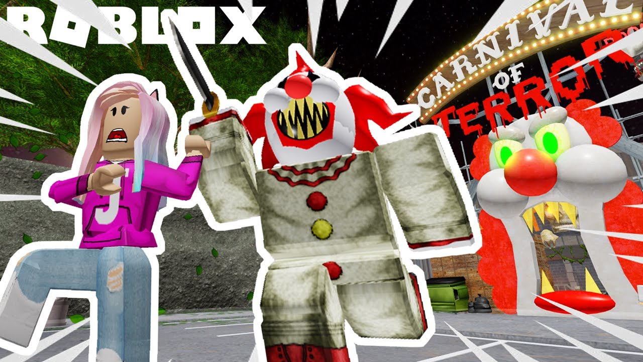 Escape The Carnival Of Terror Obby Roblox Youtube - roblox obby with swings at the ending