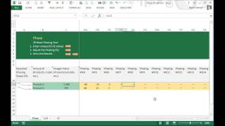 Largest Remainder Method Tool to Phase & Split Values for 78 Weeks in Excel using Formula