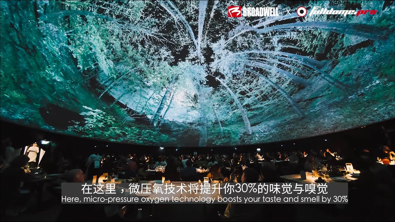 Immersive Micro Pressure Oxygen Air Dome Restaurant