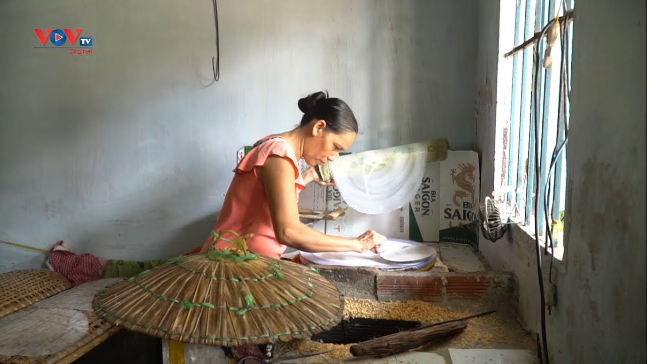 Làng bánh tráng trăm tuổi Cù Lao Mây | Làng nghề Việt (VOVTV)