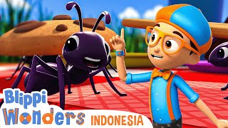 Semut | Blippi Bahasa Indonesia - video anak-anak