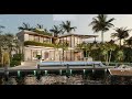 3172 N Bay Road, Miami Beach - Rendered Video of Approved Plans for a Modern Home - Nelson Gonzalez