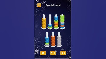 Nut Sort | Color Puzzle | Level 225 Special | Mobile Games