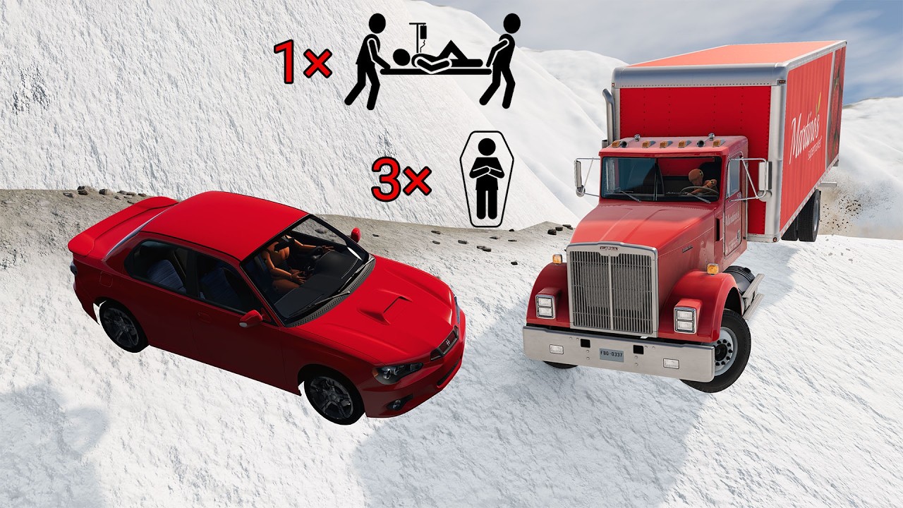 Ultra Realistic High Speed Crashes in BeamNG.drive #5 | BeamNG Velocity