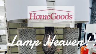 Shop with me: Homegoods lamps