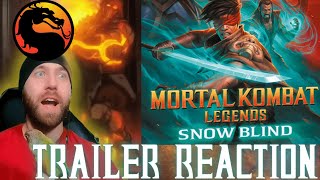 Mortal Kombat Legends: Snow Blind |Official Trailer |REACTION|