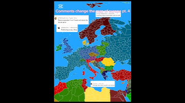 Comments change the map of europe pt. 4 #geographythroughmaps #map #mapping #poland #luxembourg #fyp