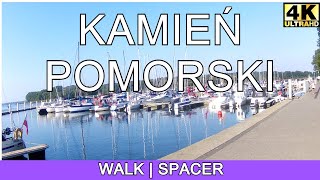 Kamień Pomorski - Poland, walking in Kamień Pomorski | 4K