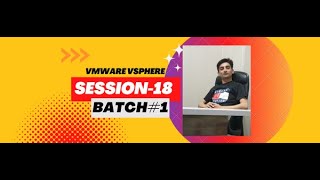 VMware vSphere | Data Center Virtualization | Server Virtualization |Lec 18 6 nov 2022 sunday