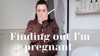 FINDING OUT IM PREGNANT WITH BABY NUMBER 2🤍