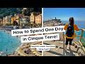 How to Spend One Day in CINQUE TERRE! (Things To Do, Free Hikes + Cinque Terre Travel Tips)