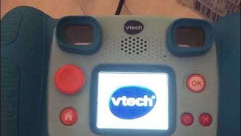 VTech Kidizoom Camera Pix Startup & Shutdown