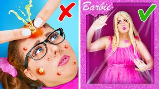 🥴 From MESSY Nerd GIRL to Barbie! Extreme Barbie Transformation by La La Life