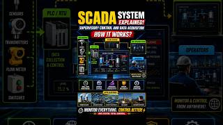 SCADA System Explained in 10 Seconds 🖥️ | #Shorts