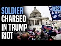 National Guard Soldier Charged in Trump Riots