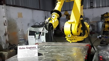 Welding Fanuc Robot - Used Welding Robot R2000iA by Robo Sapiens Automation, Pune, INDIA.