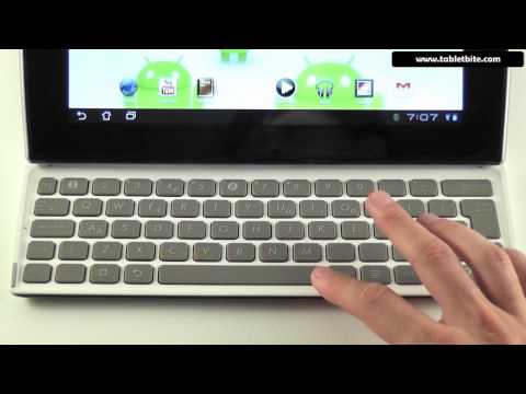 Asus EEE Pad Slider SL101 review - 1st part - exterior,keyboard,screen