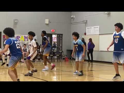 Robinson Middle School vs Allison Traditional Magnet Middle School (Aidan Espaldon #25 Highlights) 